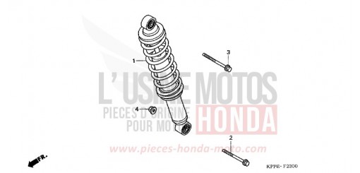 REAR CUSHION CBR125RS6 de 2006